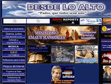 Tablet Screenshot of desdeloalto.com